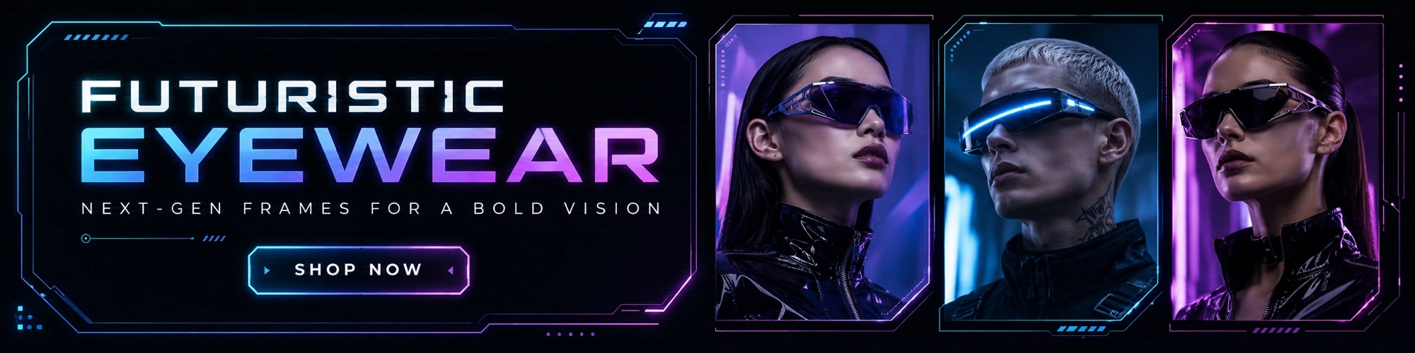 Futuristic eyewear