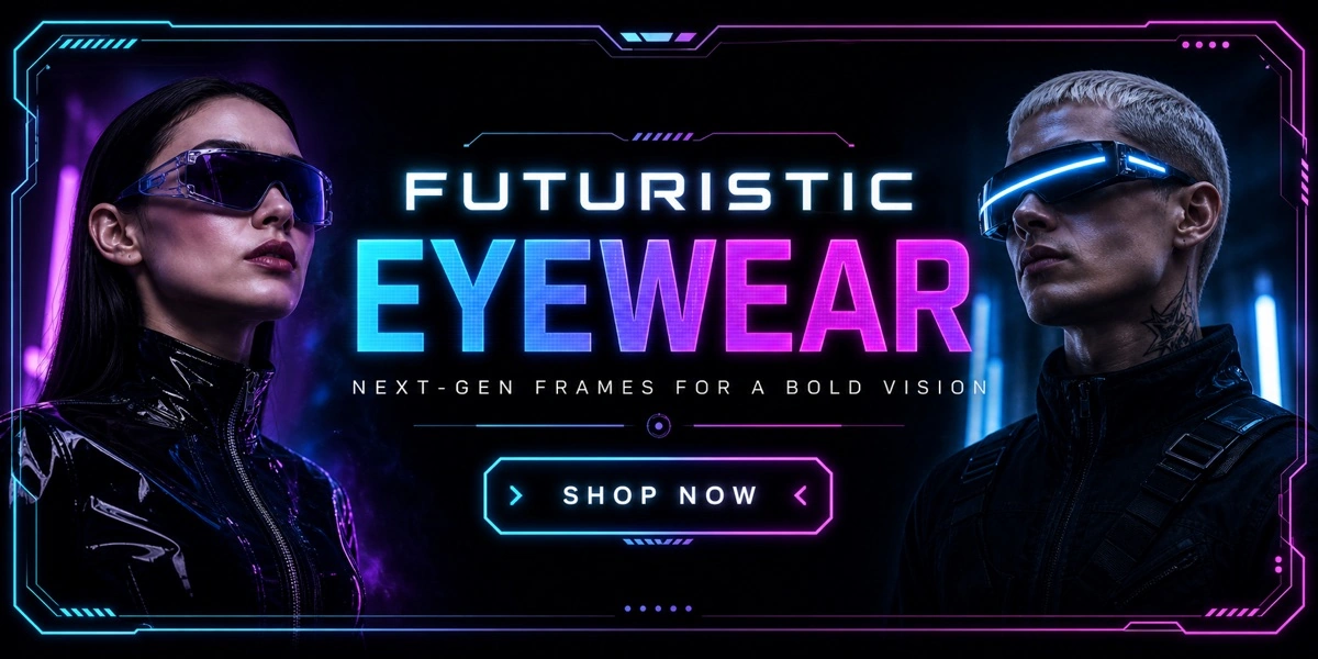 Futuristic eyewear