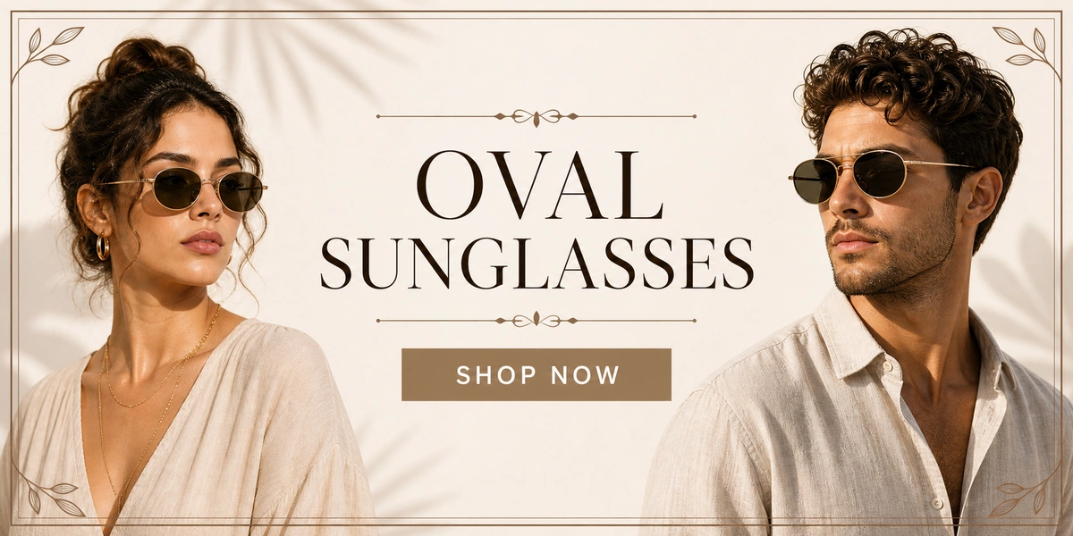 Oval sunglasses